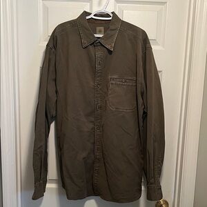 The Territory Ahead Olive Button-Up Shirt